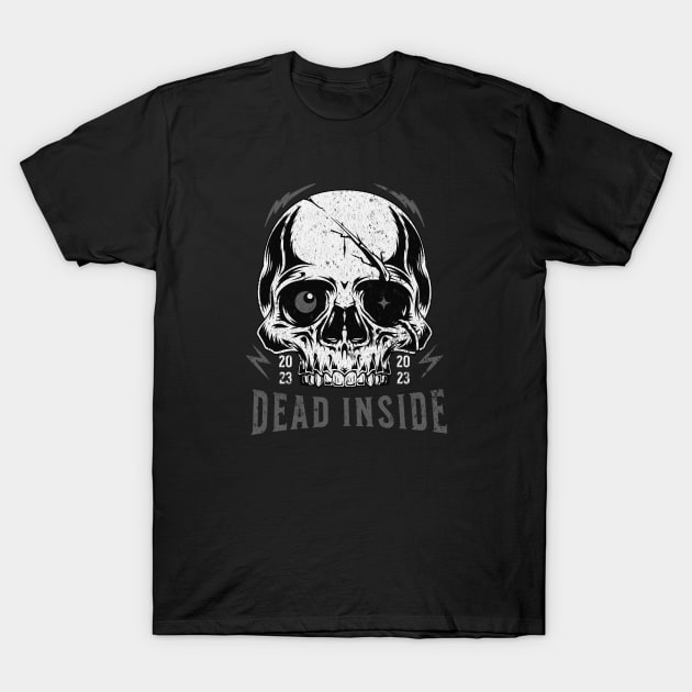 Dead Inside T-Shirt by THUNKERS